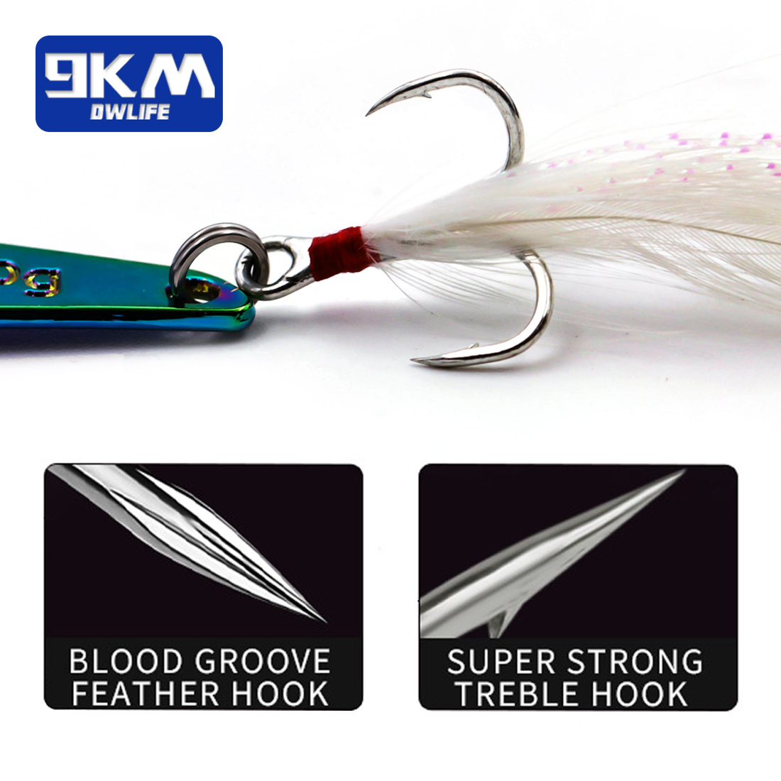 9KM 1 Adet Metal Bıçaklı Balık - Fishing Lure Blade Bait incelemesi ve fiyatı