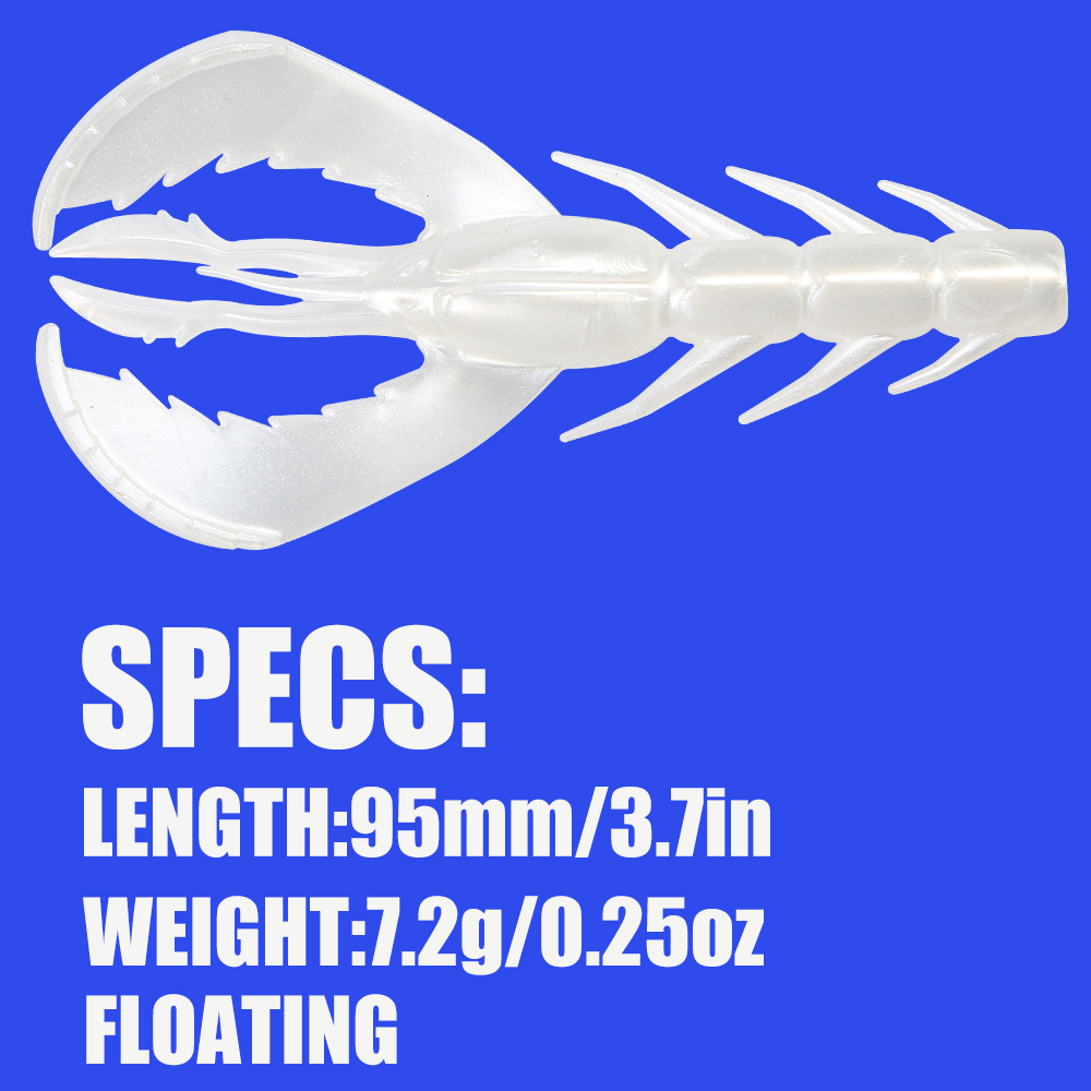 B&U 4 adet 9.5cm Yüzen Balıkçı - Fishing Lure Soft Plastic incelemesi ve fiyatı