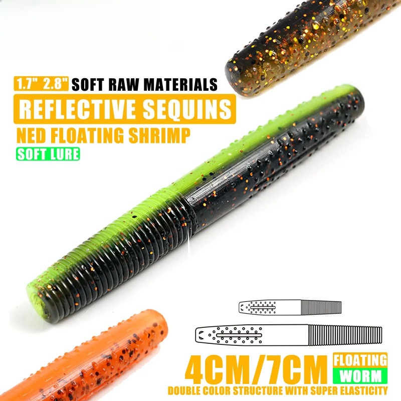 SAMOLLA Yüzen Solucanlar Bas B - Fishing Lure Soft Plastic incelemesi ve fiyatı