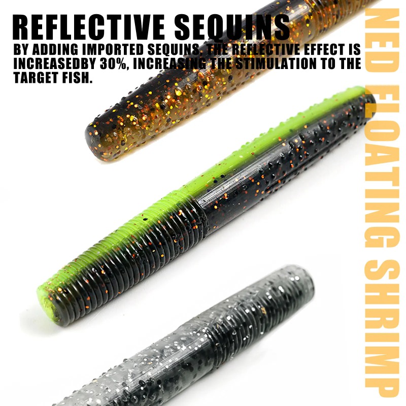 SAMOLLA Yüzen Solucanlar Bas B - Fishing Lure Soft Plastic incelemesi ve fiyatı