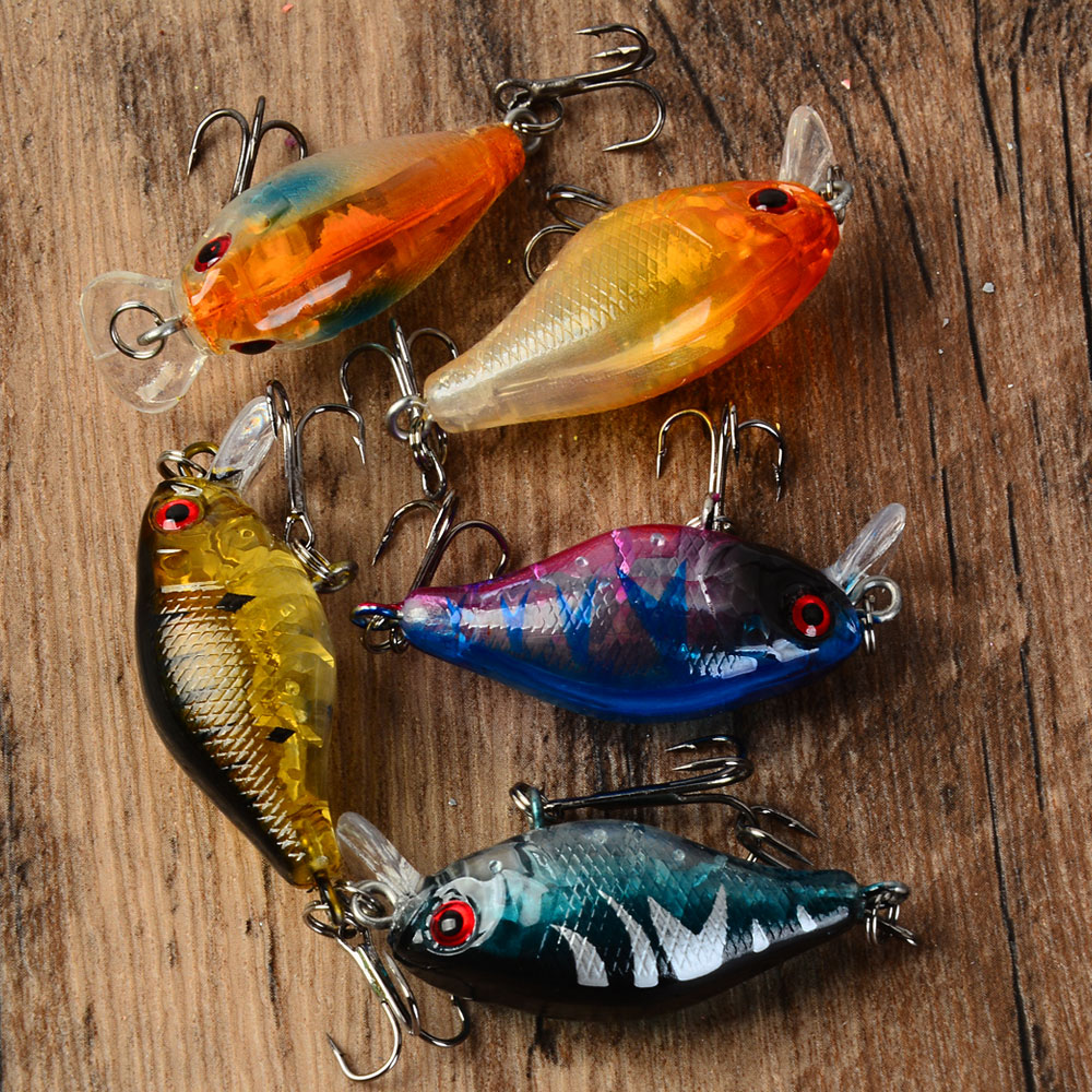 5 adet Yüzen Crankbait Yem Bal - Fishing Lure Crankbait incelemesi ve fiyatı