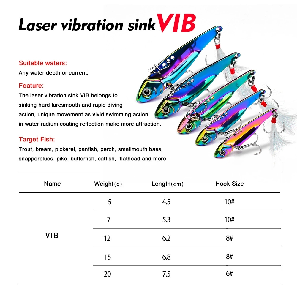 News Metal Vib Blade Lure 5G/7 - Fishing Lure Blade Bait incelemesi ve fiyatı
