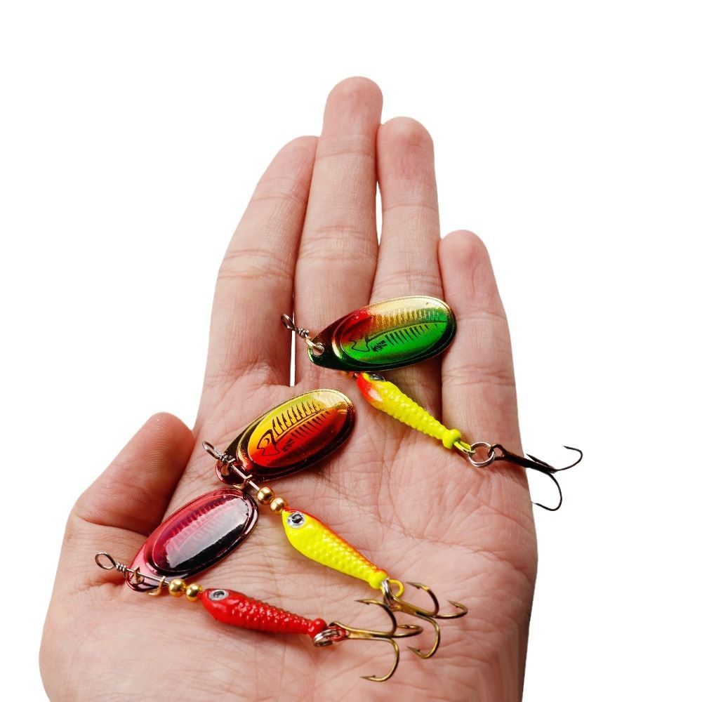 10 adet/takım Spinner Lures 9. - Fishing Lure Spinnerbait incelemesi ve fiyatı