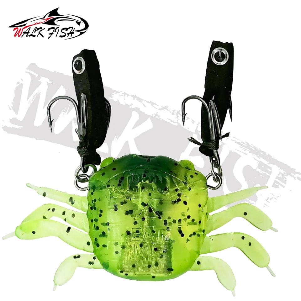 Yürümek balık 1 adet yengeç yu - Fishing Lure Soft Plastic incelemesi ve fiyatı