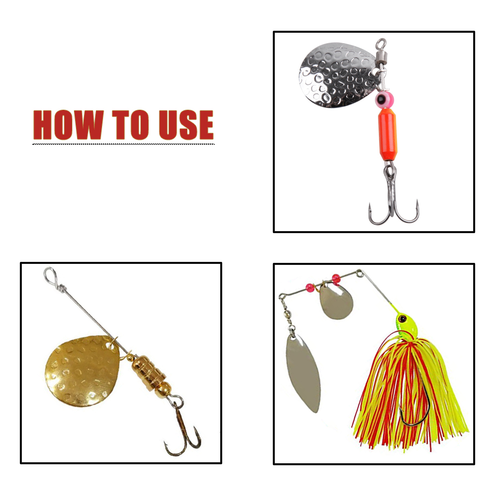 50 adet balıkçılık cazibesi Sp - Fishing Lure Buzzbait incelemesi ve fiyatı