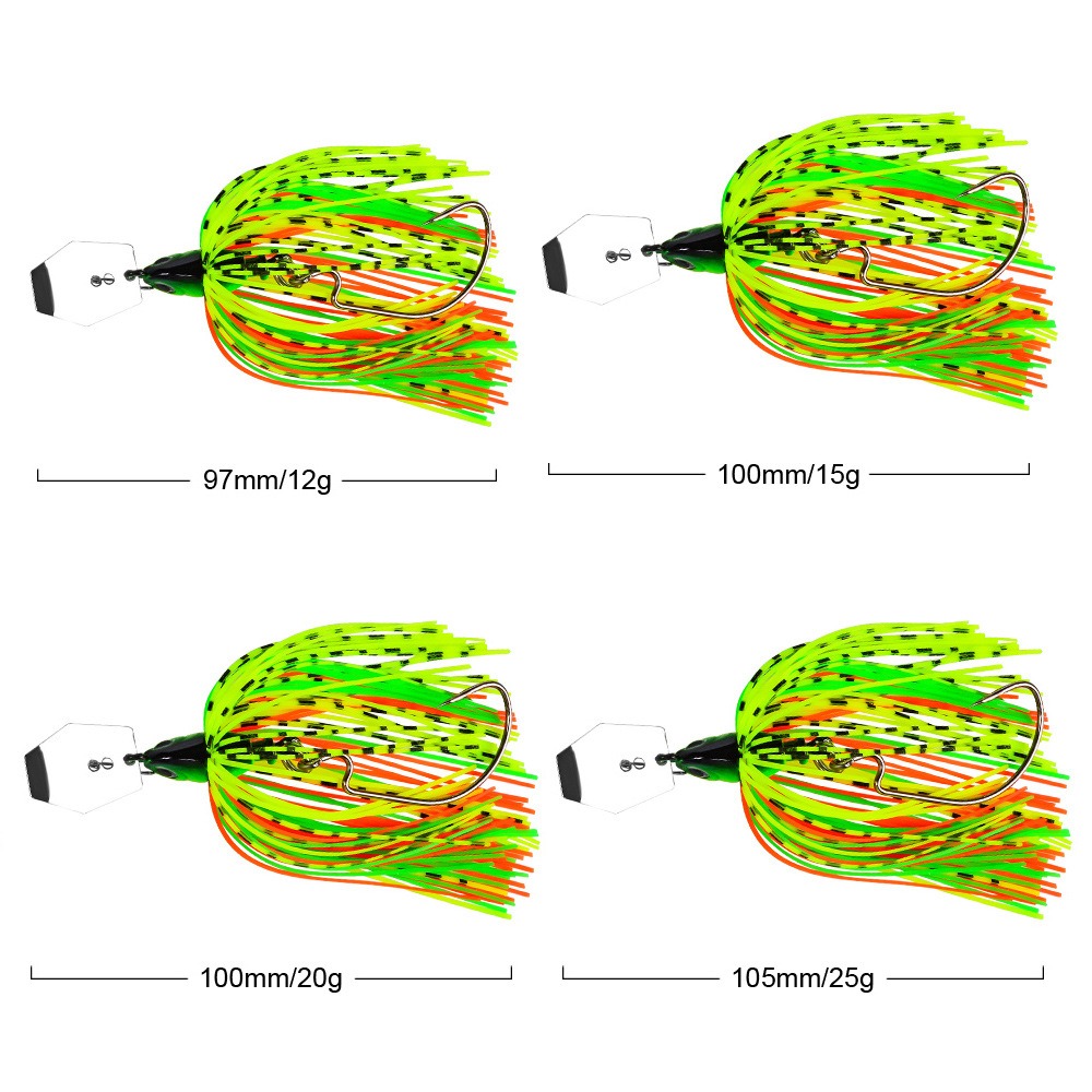 12G/15G/20G/ Chatter Bait Spin - Fishing Lure Spinnerbait incelemesi ve fiyatı