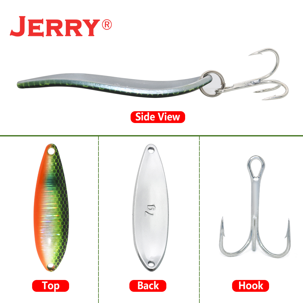 Jerry JD yapay kaşık yem 7g 10 - Fishing Lure Spinnerbait incelemesi ve fiyatı