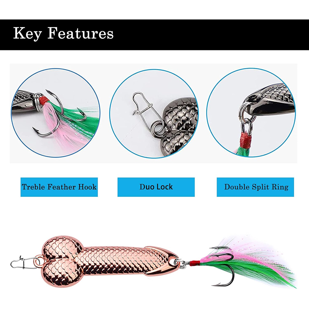 Metal Penis VIB Balıkçılık Yem - Fishing Lure Blade Bait incelemesi ve fiyatı