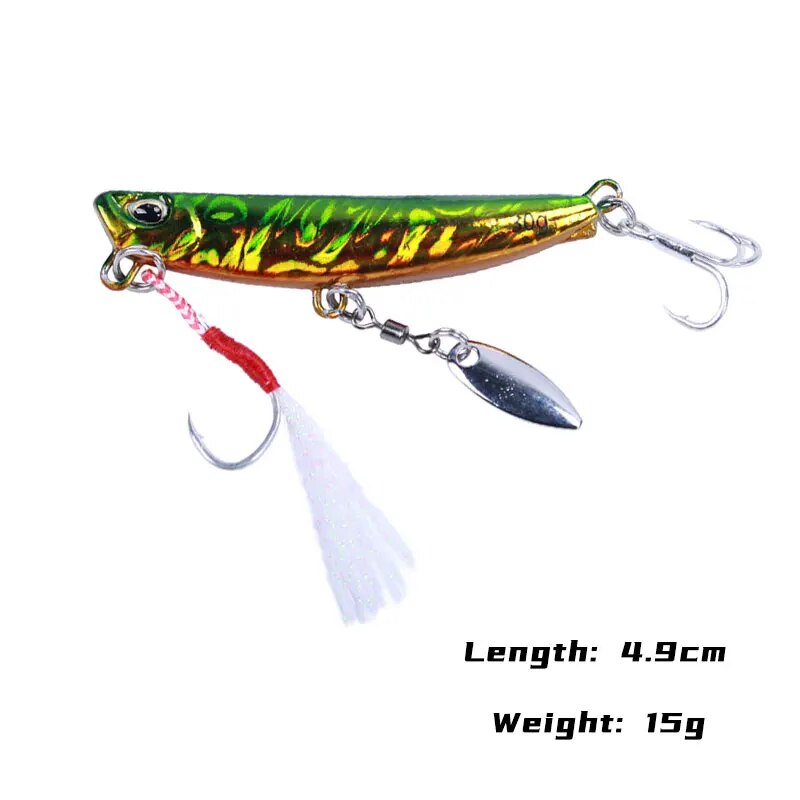 Metal Jig kaşık balıkçılık Lur - Fishing Lure Buzzbait incelemesi ve fiyatı