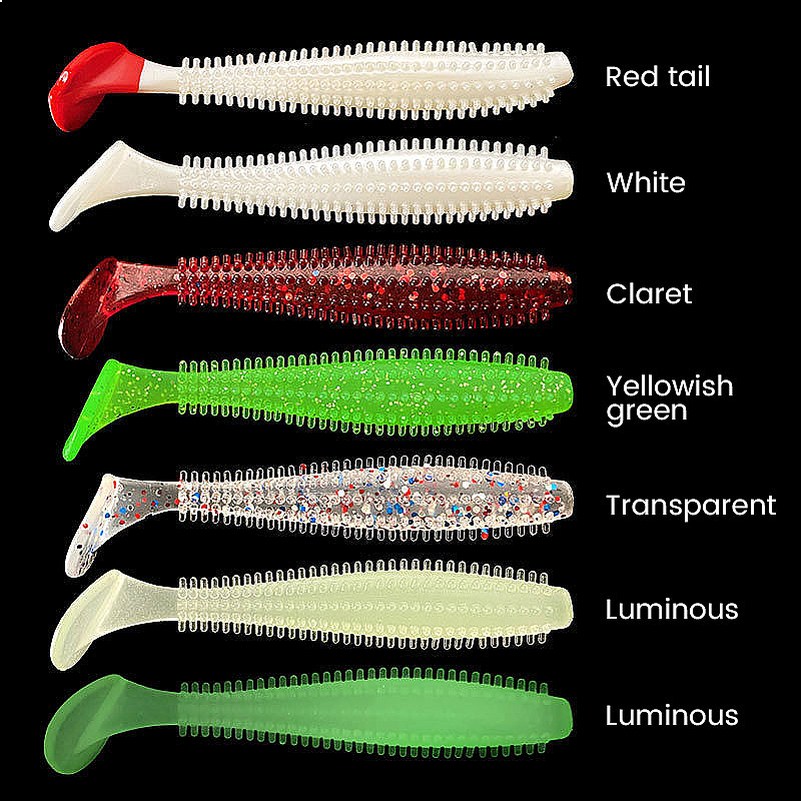 5 adet 90mm 4.6g yumuşak yem b - Fishing Lure Soft Plastic incelemesi ve fiyatı