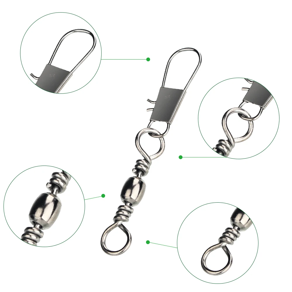 50 adet Karbon Çelik Pike Balı - Fishing Lure Accessories incelemesi ve fiyatı